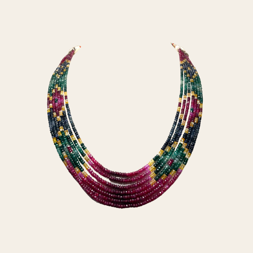 Collier d'Emeraude Couleur - Louzat Couronne BRV