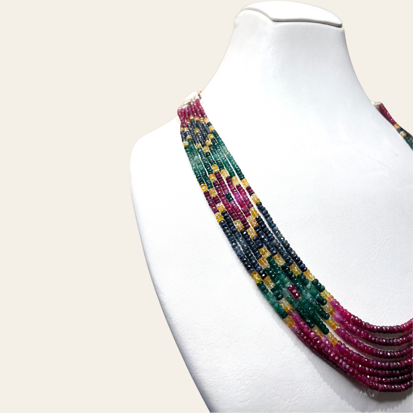 Collier d'Emeraude Couleur - Louzat Couronne BRV